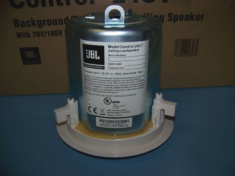 (2) JBL, Control Contractor Series, In-Ceiling Speakers  Loudspeakers in Original Box