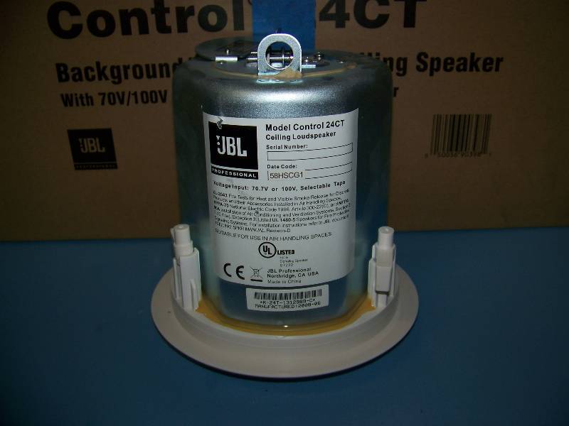(2) JBL, Control Contractor Series, In-Ceiling Speakers  Loudspeakers in Original Box