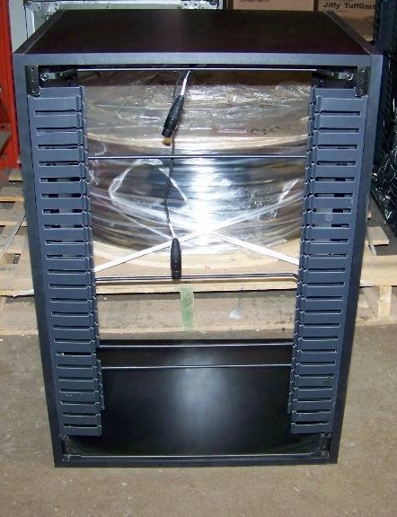 Wood Encased, Audio  Video Equipment  Component Rack