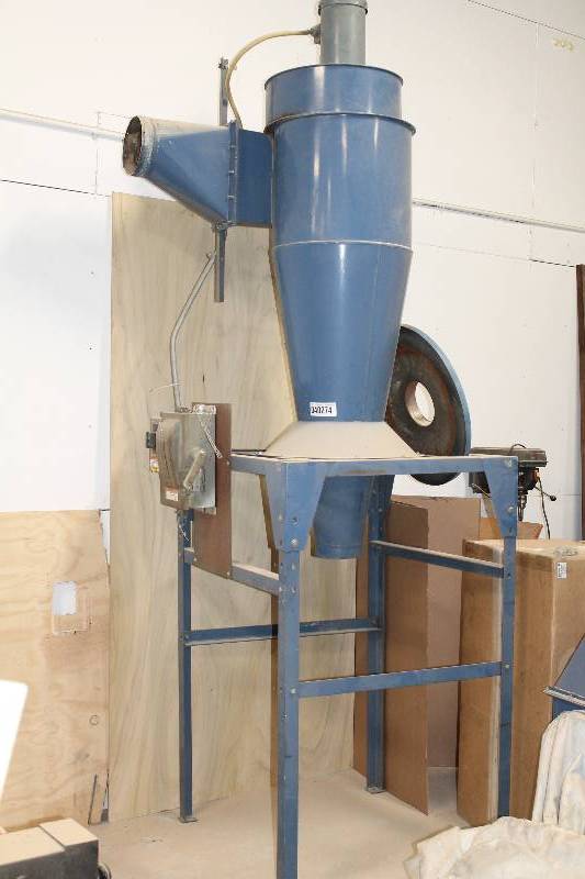 lot 2 image: Donaldson Torit Model 20 Cyclonic Four (4) Bag Dust Collector