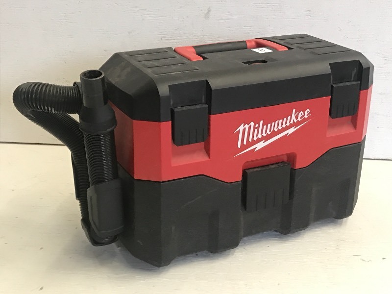 lot 8 image: Milwaukee M18 Cordless WetDry Vac,...