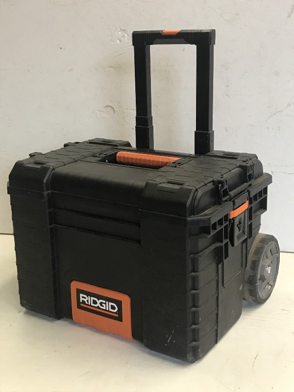 lot 11 image: Ridgid 22 Pro Gear Cart, In Great ...