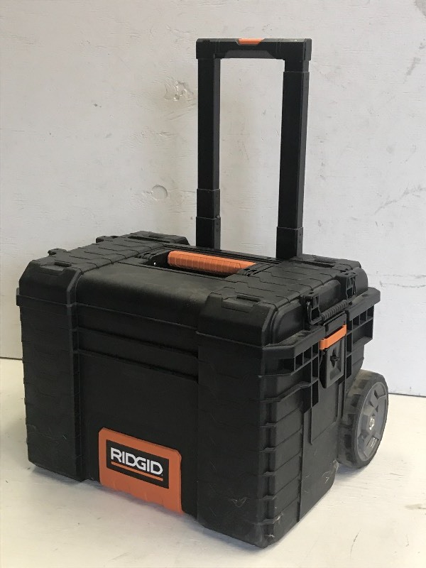 lot 12 image: Ridgid 22 Pro Gear Cart, In Great ...