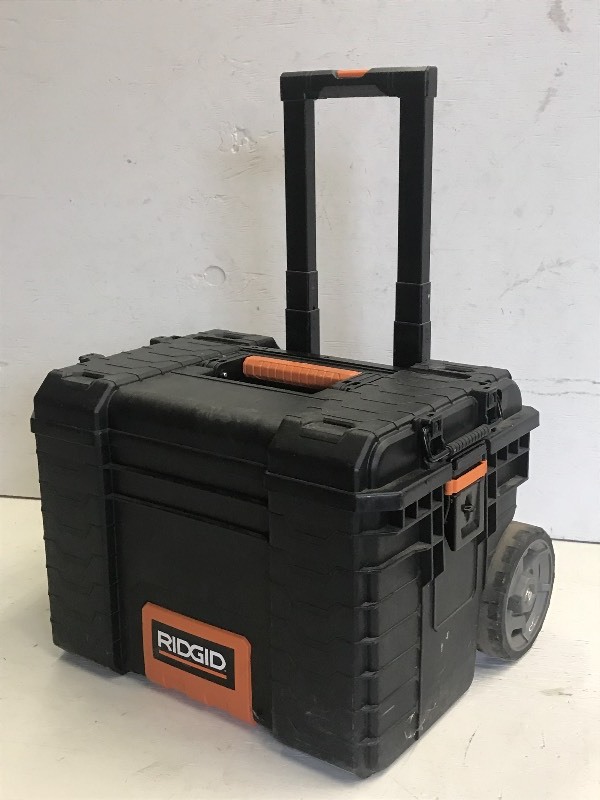 lot 13 image: Ridgid 22 Pro Gear Cart, In Great ...