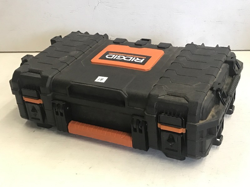 lot 18 image: Ridgid 22 Pro Organizer, In Great ...
