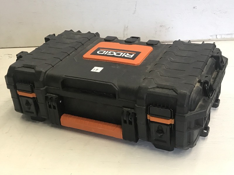 lot 19 image: Ridgid 22 Pro Organizer, In Great ...