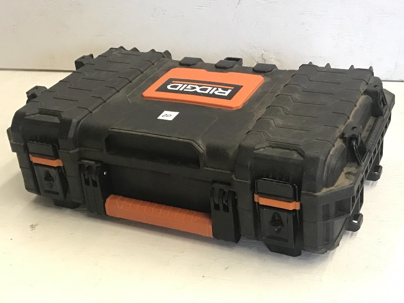 lot 20 image: Ridgid 22 Pro Organizer, In Great ...