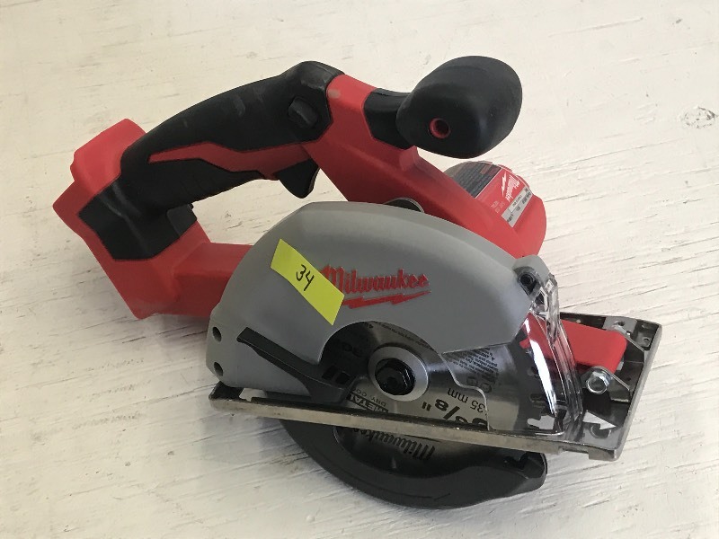 lot 34 image: Milwaukee M18 Cordless 5 38 Metal...