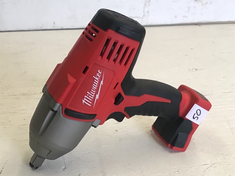 lot 50 image: Milwaukee M18 Cordless 12 High-To...