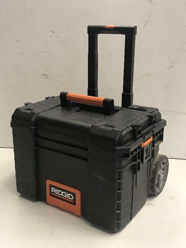 lot 74 image: Ridgid 22 Pro Gear Cart, In Great ...