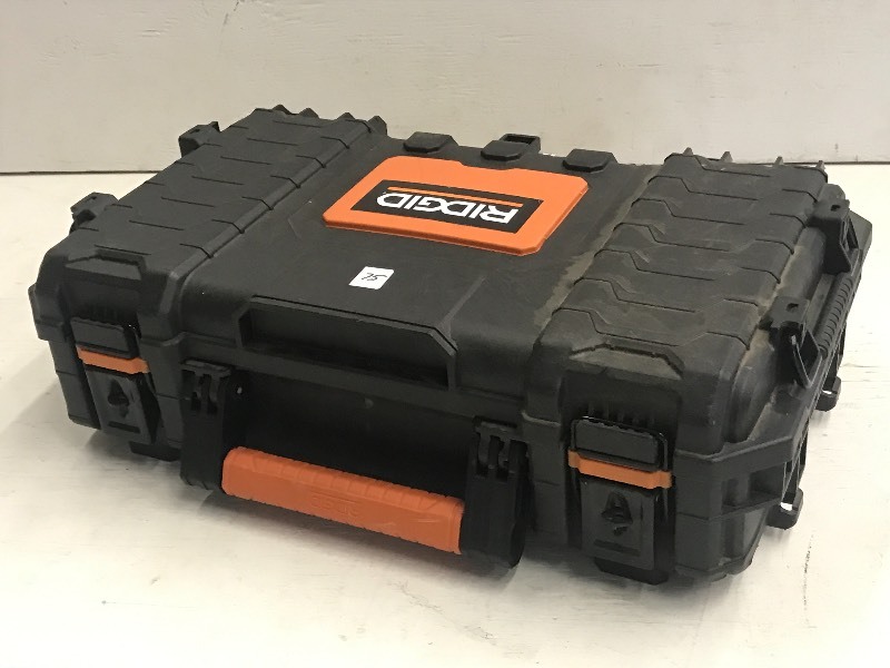 lot 75 image: Ridgid 22 Pro Organizer, In Great ...