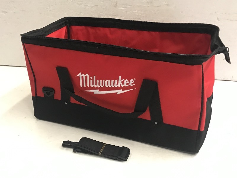 lot 85 image: Milwaukee 11x11x22 Tool Bag, Unu...