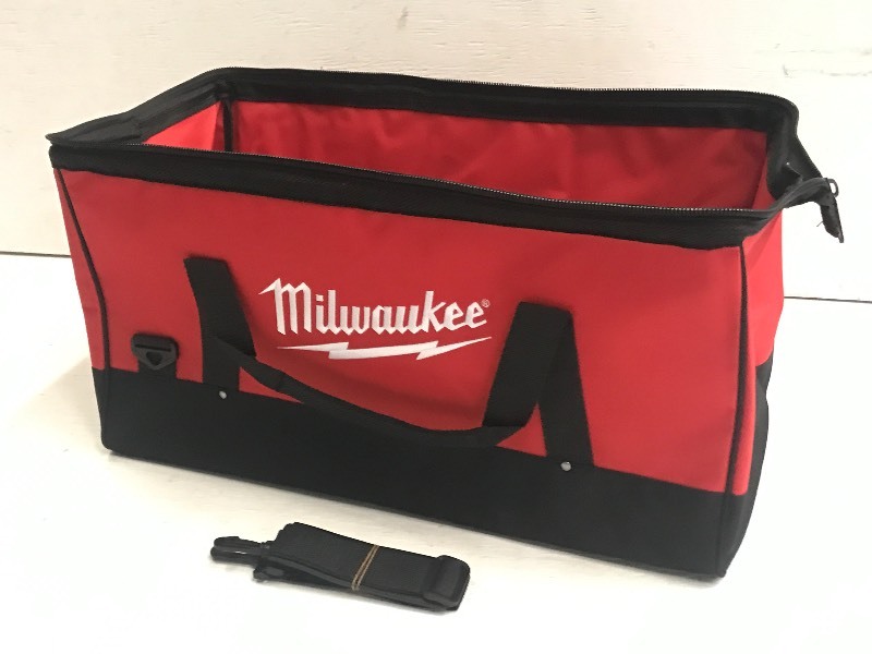 lot 87 image: Milwaukee 11x11x22 Tool Bag, Unu...