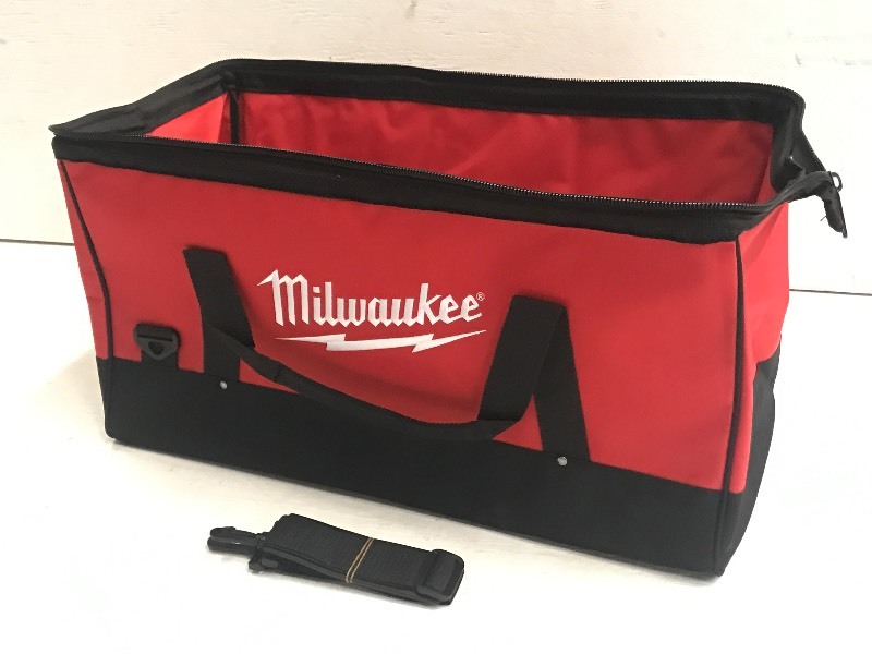 lot 88 image: Milwaukee 11x11x22 Tool Bag, Unu...