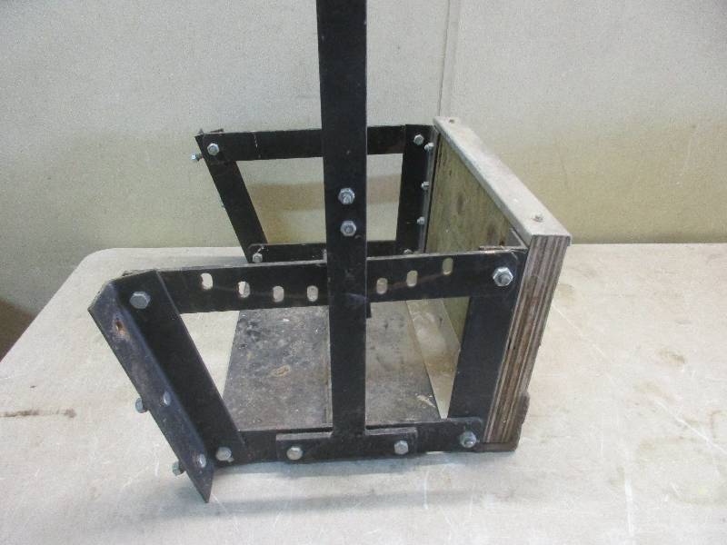 Transom, seat bases, wheels, dc motor