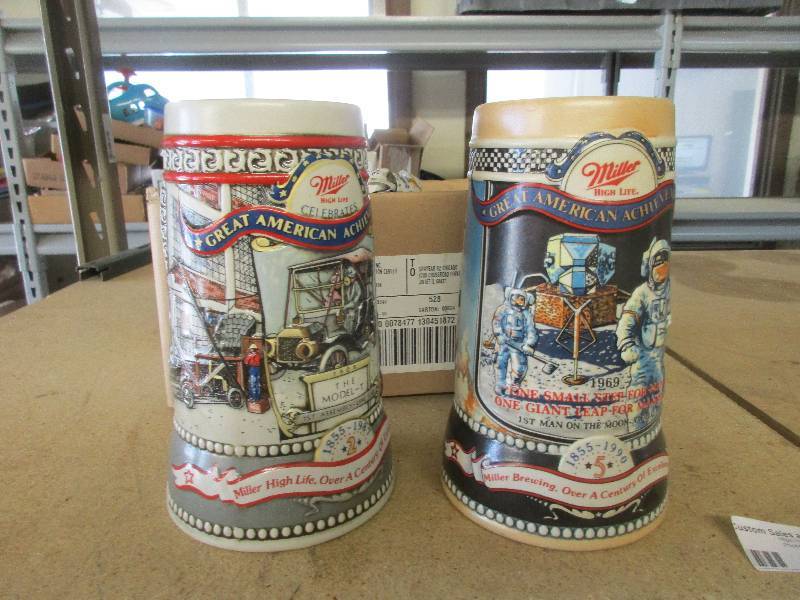 Miller Beer mugs