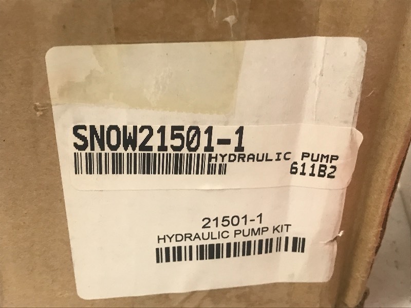 Tote Of New Western Snow Plow Repla...