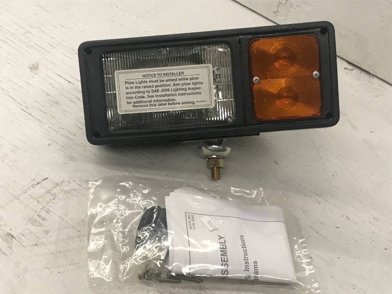 New Snowplow Headlight Assembly, We...