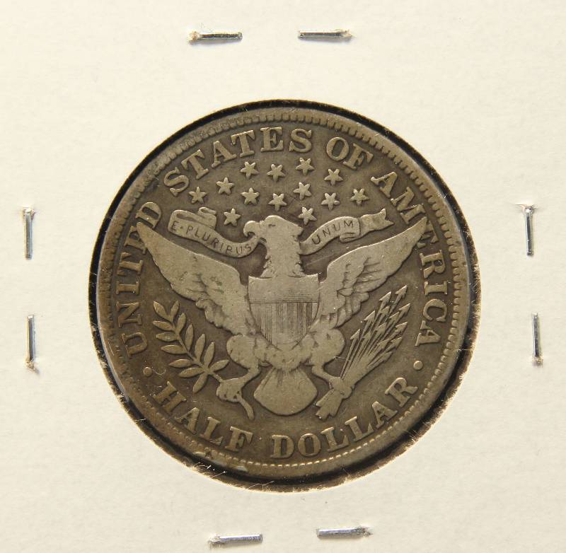 1904 Barber Half Dollar VG (perhaps closer to Fine)