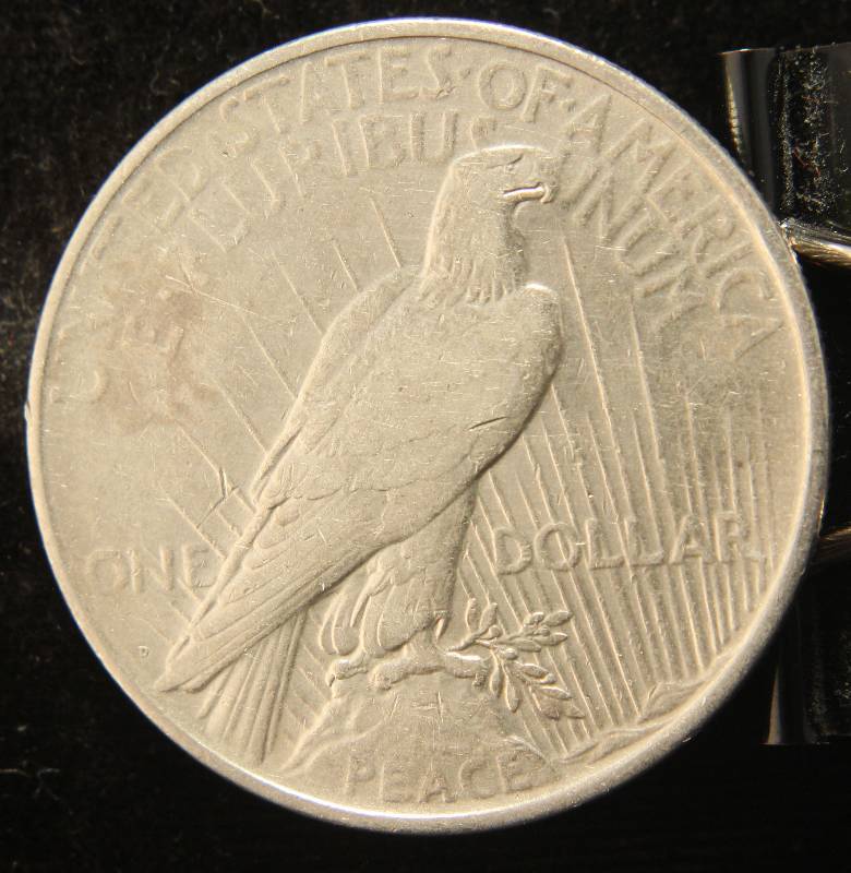 1926-D US Peace Silver Dollar