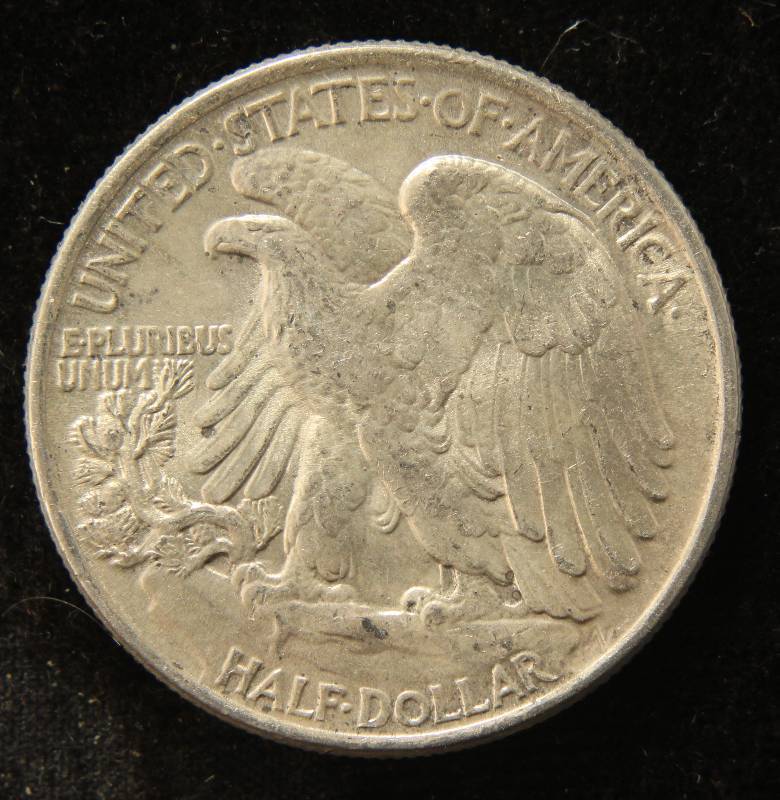1945 WALKING LIBERTY SILVER HALF DOLLAR