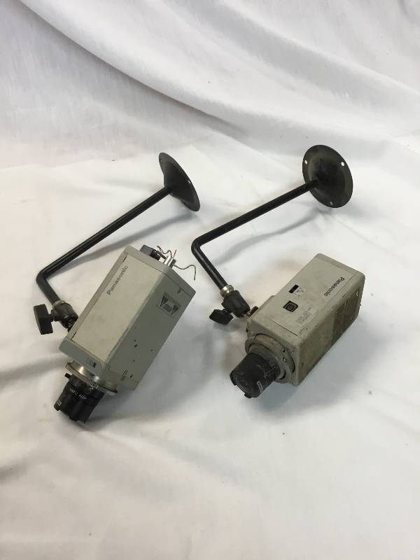 lot 50 image: Two Panasonic Security Cameras