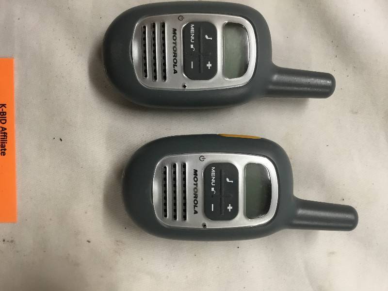 lot 80 image: 2 Motorola Walkie talkies Micro Talk