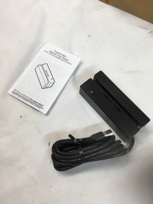 lot 85 image: Programmable Magnetic stripe reader New