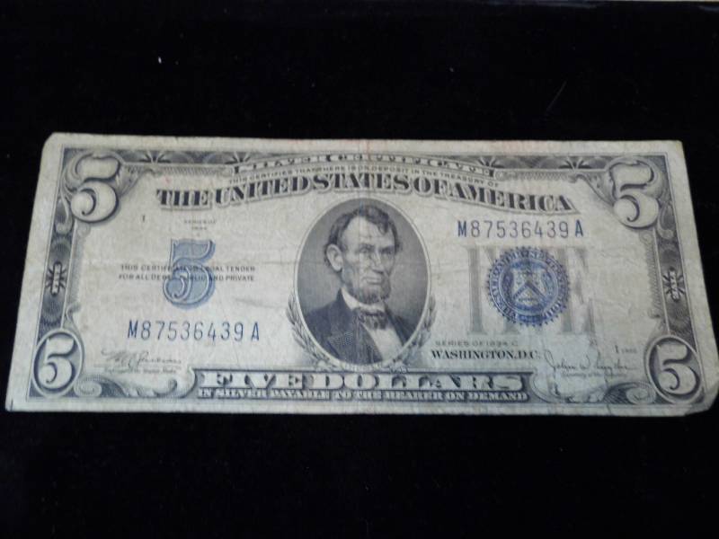 $5 Silver Certificate