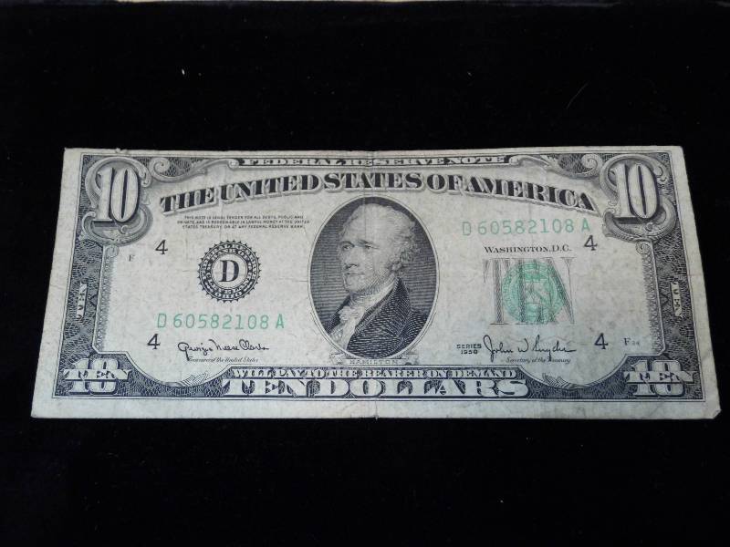 $10 US Bill