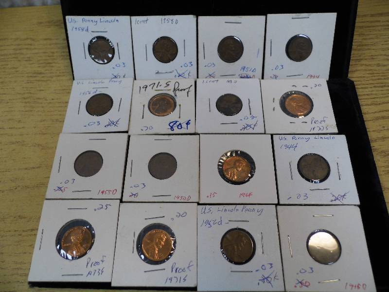 Lot of 27 Assorted Pennies