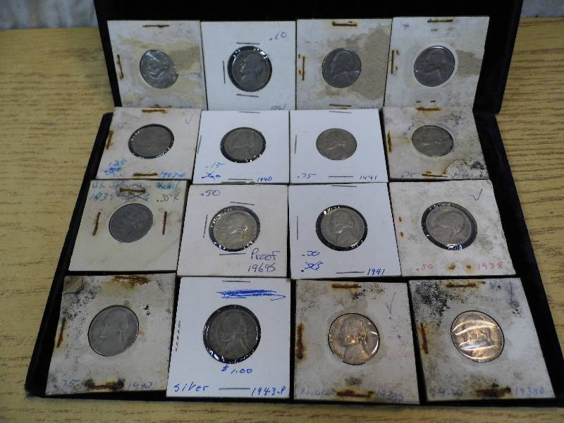 Lot of 12 Nickels