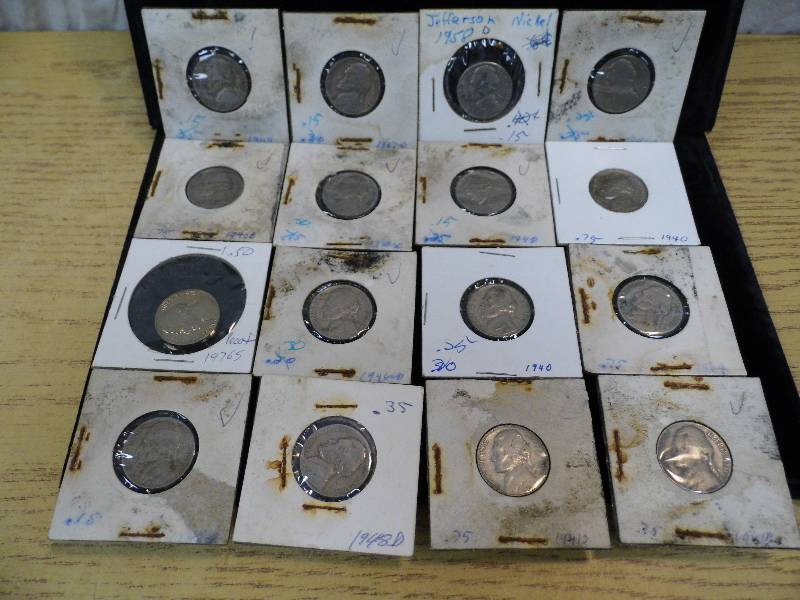 Lot of 12 Nickels