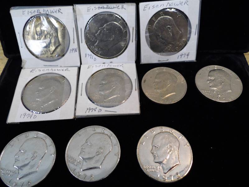 Eisenhower Dollar Coins