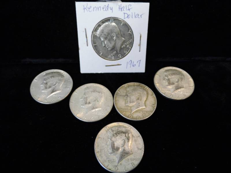 Kennedy Half Dollar Coins