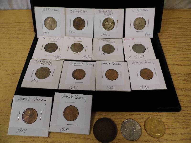 Nickels - Pennies - Susan B. - Loonie