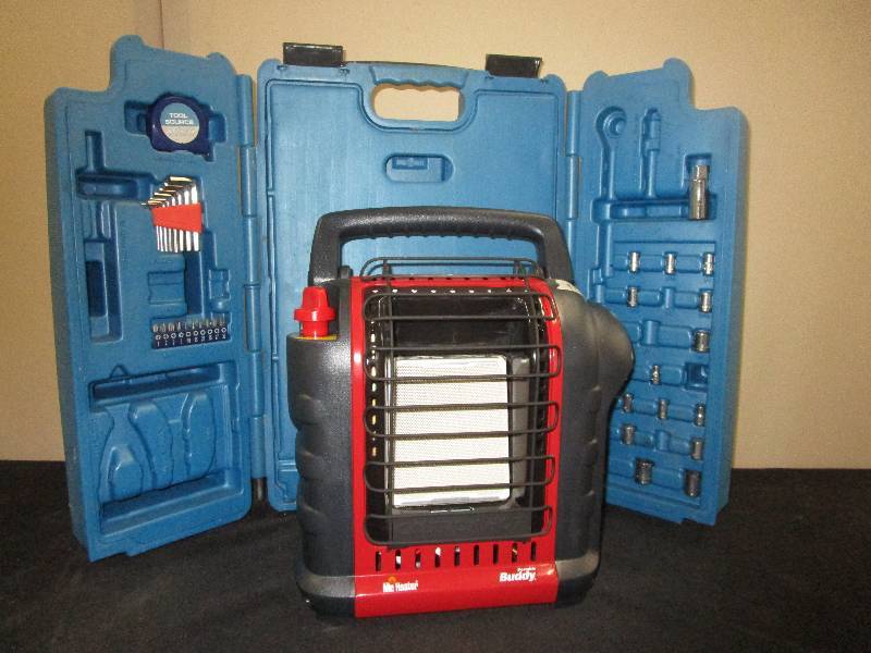 lot 44 image: Mr Heater Propane and Misc Tools
