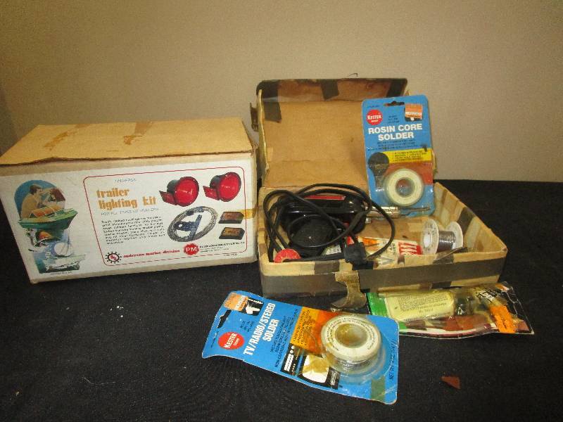 lot 53 image: Soldering Gun and Taillight Kit