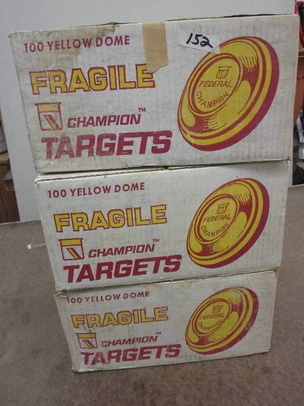 lot 95 image: 3 Full b oxes of Clay Targets