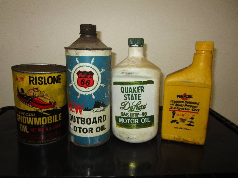 lot 113 image: Old Cans Risolene can is full and the rest are partials