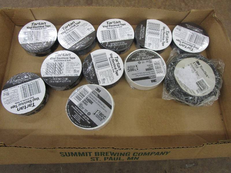 lot 122 image: 11 Rolls of 3m Electrical Tape