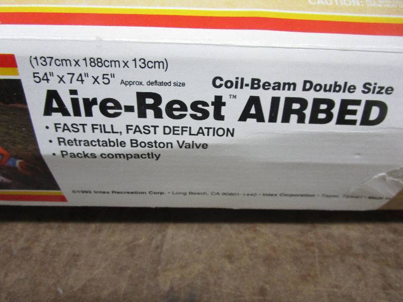 lot 126 image: Air Bed 54x 74 x 5