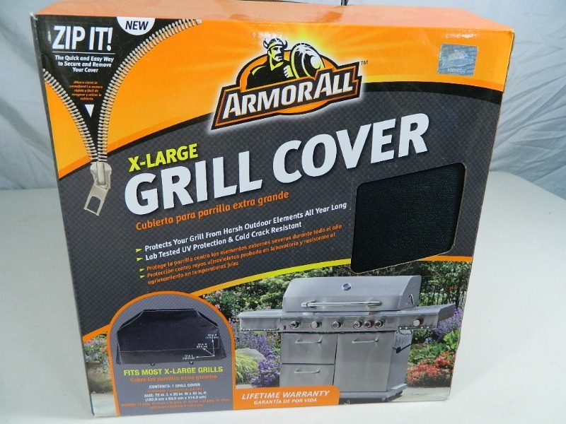 lot 52 image: New ArmorAll XL Grill Cover