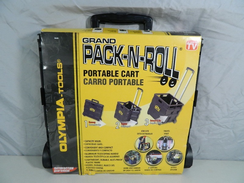 lot 56 image: New Olympia Grand Pack and Roll Cart
