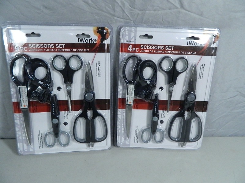 lot 85 image: 2 New IWork Scissor Sets