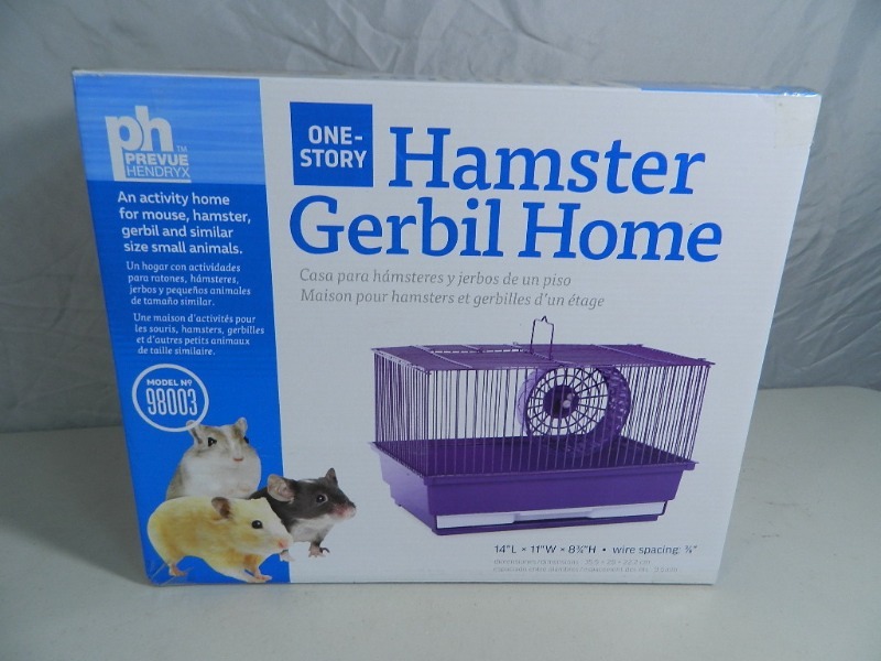 lot 87 image: New Hamster Gerbil Home