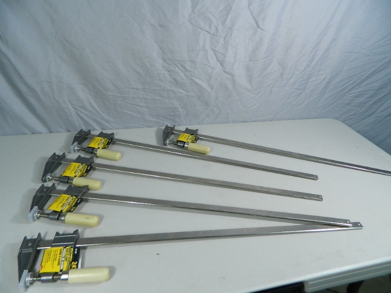 lot 101 image: 5 New Olympia 24 Bar Clamps