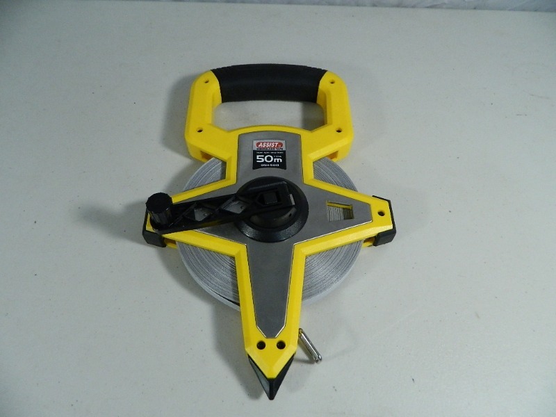 lot 151 image: New Assist Giberglass Tape Measure