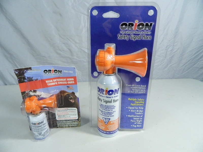 lot 152 image: Bear Deterrent Horn and Safety Signal Horn