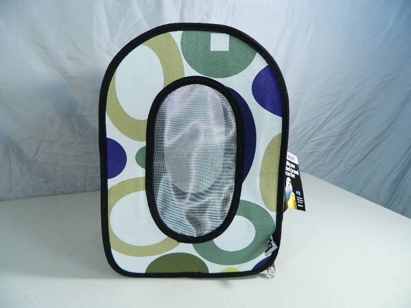 lot 162 image: New Soft Case Bird Travel Carrier